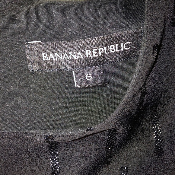 Banana Republic black shift dress - Picture 3 of 7